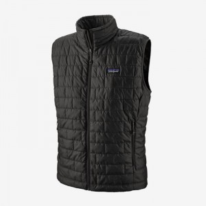 Chaleco Patagonia Nano Puff® Vest Hombre Negros | ALZ7705
